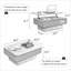 Table basse d'appoint 38,6 po Canapé-132850219