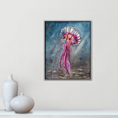 Imprimé «Jelly Fish» par Mike Ragan pour 