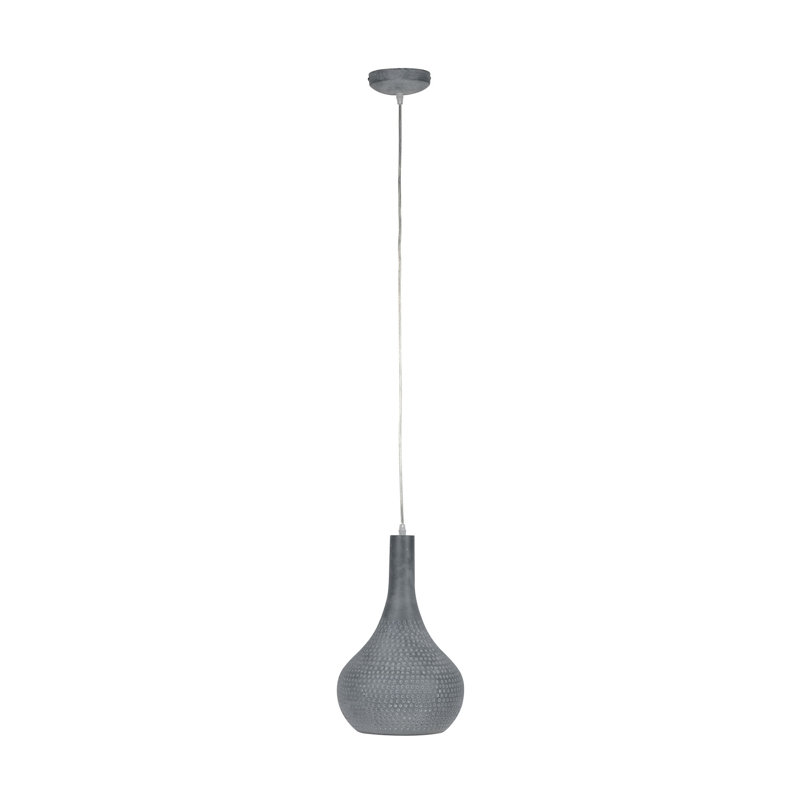 Erie 1 - Light Single Pendant, Grey/Brown/Blue