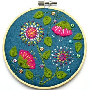 Ensemble de feutre pour fleurs tropicales APPTRO1O