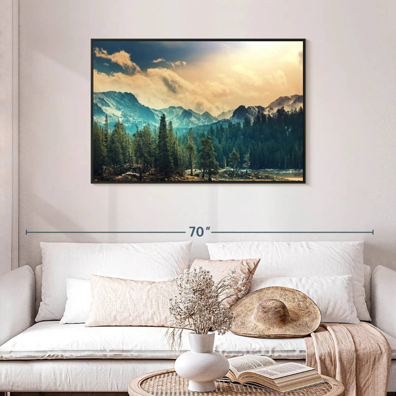 Alvord Sierra Nevada Mountainscape, 29" H x 43" W