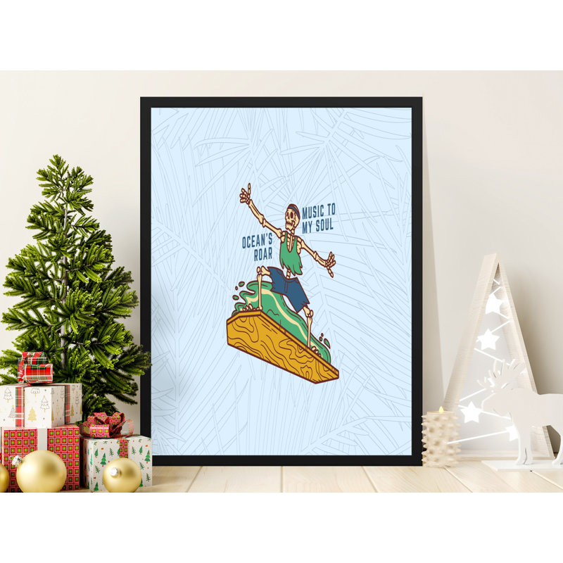 Chalres 1 Piece Single Picture Frame Wall Art, 25.4 cm H x 20.32 cm W