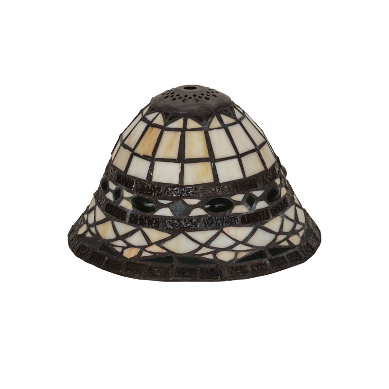 8" Wide Tiffany Roman Shade