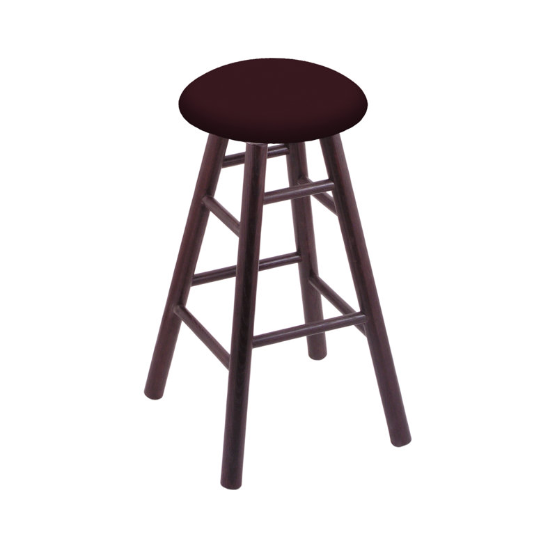 Swivel 36" Extra Tall Stool, Dark Cherry Oak, Canter Bordeaux