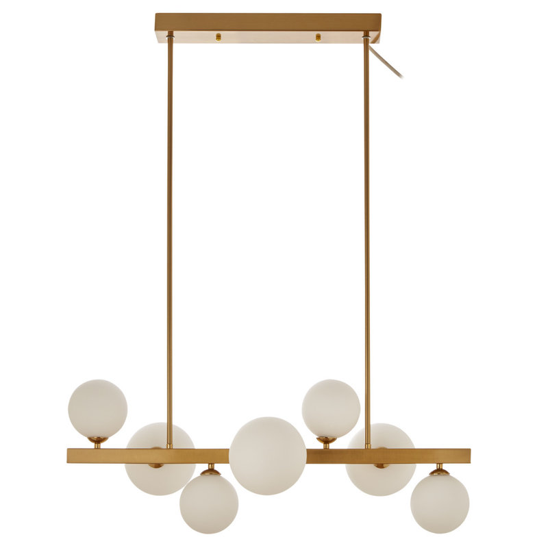 Kane 7 - Light Bronze Geometric Pendant