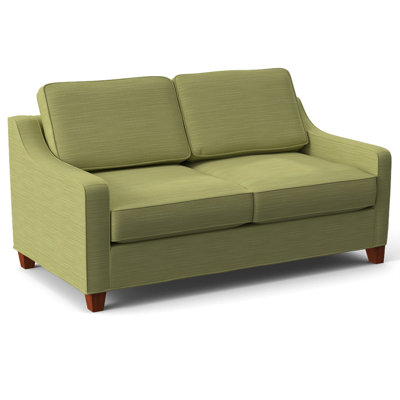 Clark 74" Square Arm Sofa Bed with Reversible Cushions