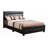 Stylish Transitional Black King Bed(Only Bed)