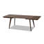 Table de salle à manger à rallonge en bois de chêne massif 59-90,5 "Hawley-1497544128-1497544131