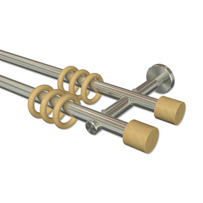 Bourdeau Curtain Pole Set
