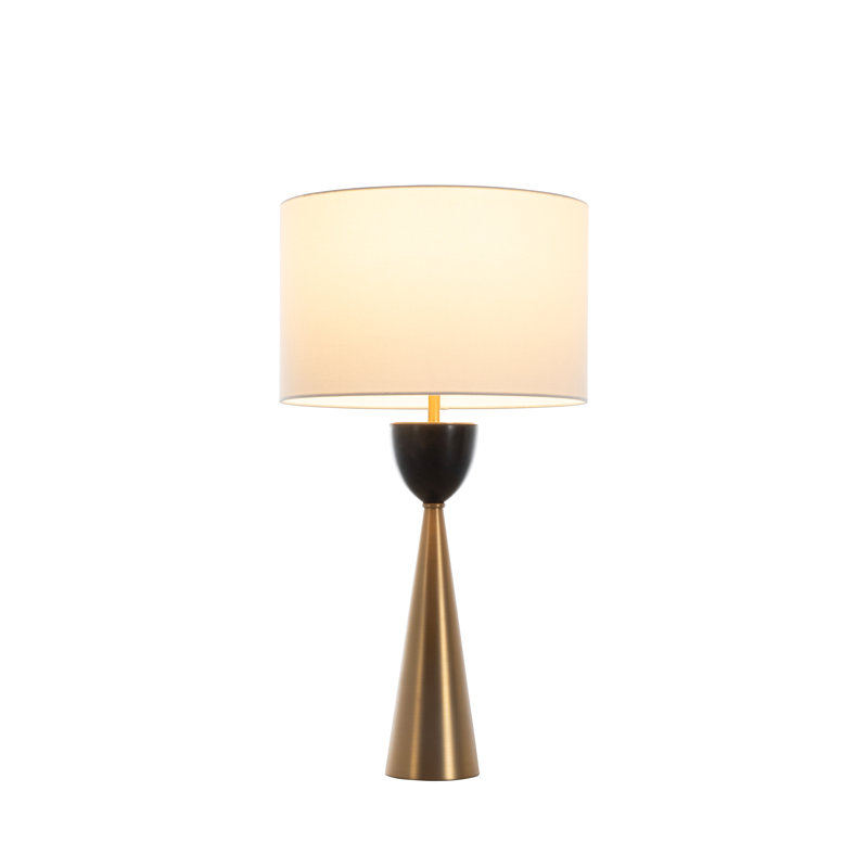 Rome Table Lamp - White, Black