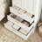 27.5" × 68" Closet System With 3 Drawers, Closet Organizer With Doors & Hanging Rod-958469774