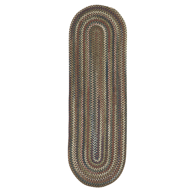 Tapis réversible Kipton - gris, Tapis de couloir 2 pi x 12 pi