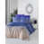 Bleu foncé / beige / blanc est en rupture de stock