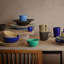 Assiette plate Rhombe 10,6 po en marbre Rhombe