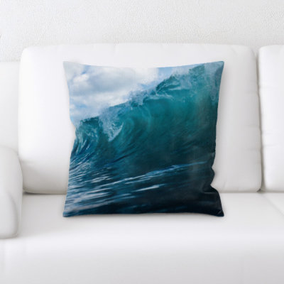 Nbad Microsuede Reversible Throw Pillow