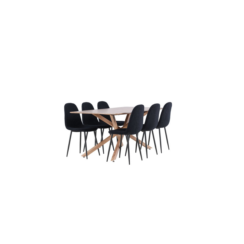 Hanish 6 - Person Dining Set