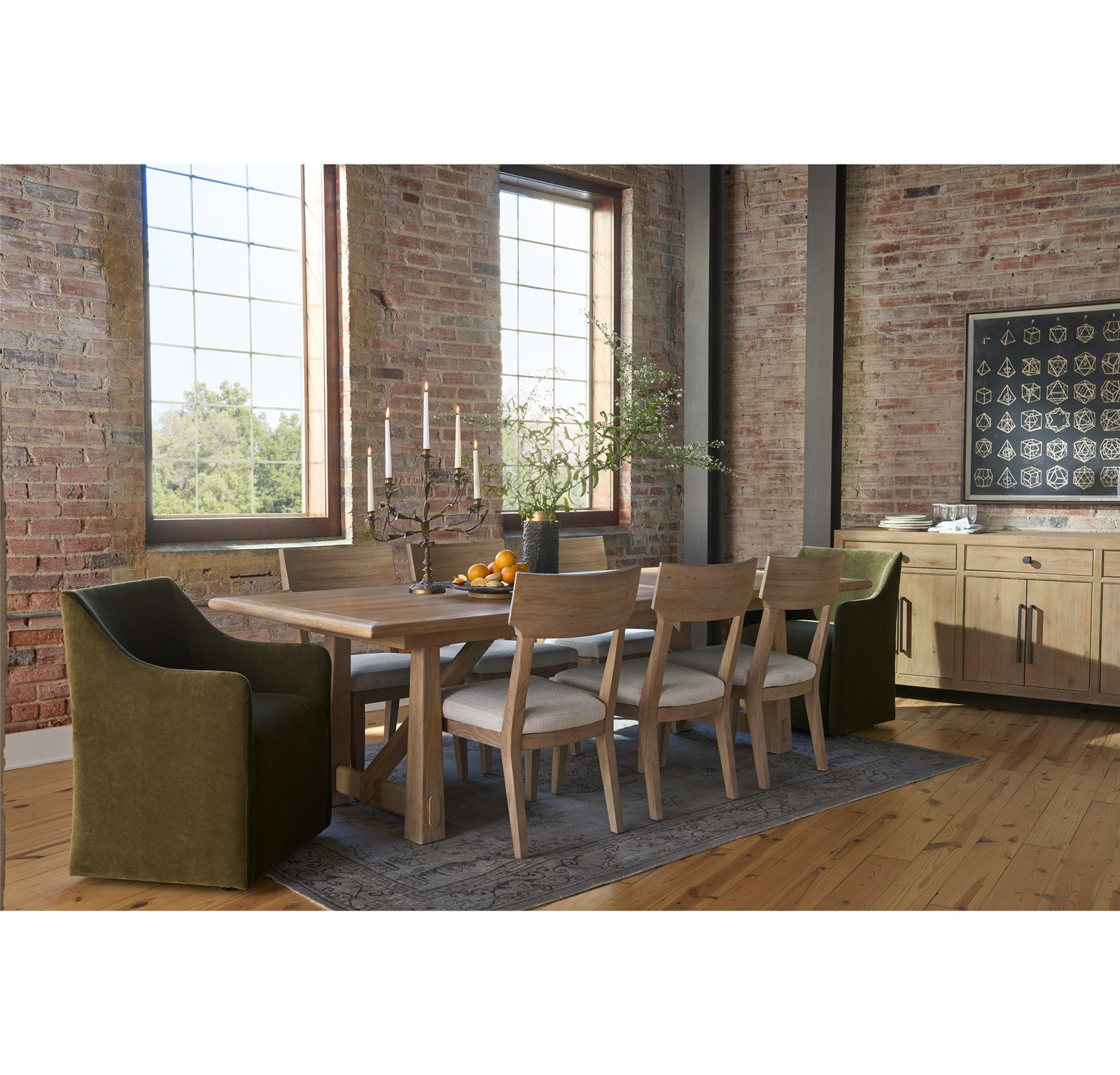 Hayes Extendable Dining Table, Canyon