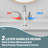 2 Handle Bathroom Faucet with Drain-59762345