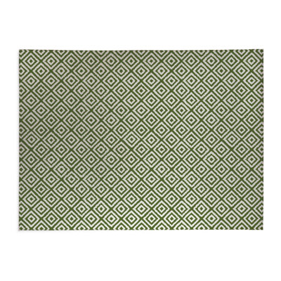Ikat Grunge Low Profile Kitchen Mat