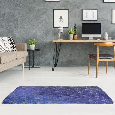 Chenille Polka Dots Indoor Rug
