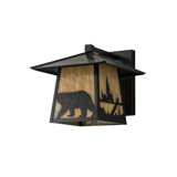 Rustic Lodge 1 - Light Outdoor Wall Lantern