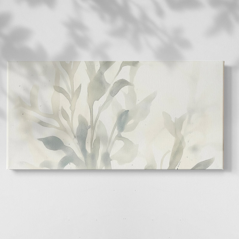 Série abstraite 9 # LXIV-Toile tendue avec châssis, H 24 po x l 48 po