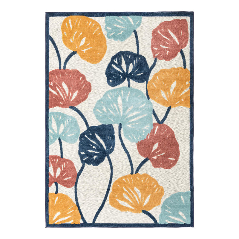 Tapis intérieur / extérieur Mashpee, Rectangle 6 pi x 9 pi