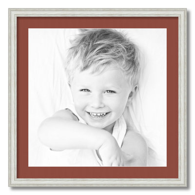 Wood Matte Picture Frame with Mat
