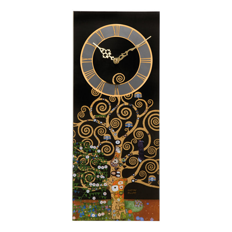 Glass Wall Clock