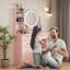 Ensemble coiffeuse et miroir Hermanson-2061517566