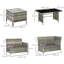 Rattan Sofa Set