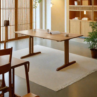 Stellaluna Teak Solid Wood Dining Table
