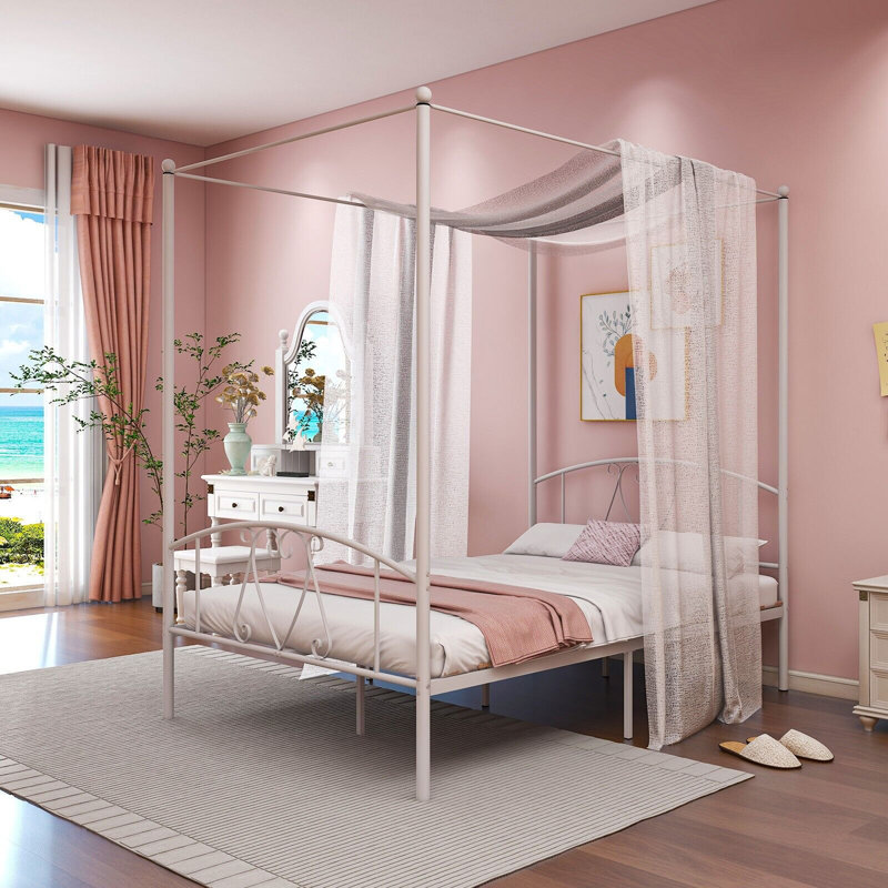 Bed, White