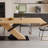 Modern Simple Ash Wood Rectangular Writing Desk-251181266