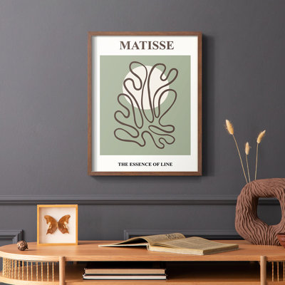 Matisse CX III, reproduction encadrée - bois massif
