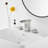 Widespread 2-handle Bathroom Faucet with Drain Assembly-82290567