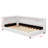 Contemporary Low-Profile Bed Featuring Built-in USB Ports and Decorative LED Strip-16419640