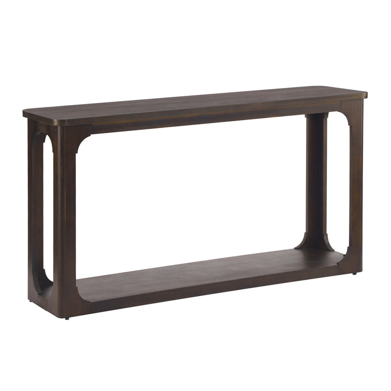 55" Espresso Console Table