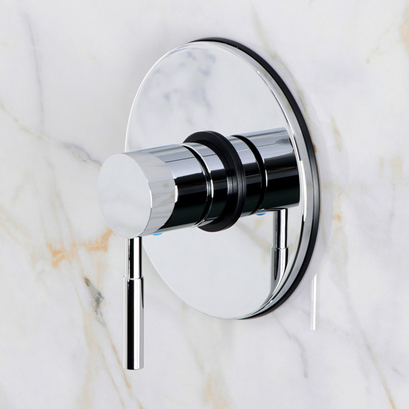 Kingston Brass Concord Single-Handle Pressure Balanced Tub Faucet, Trim Only, Polished Chrome