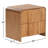 Jairo Vitale Reeded Wood 26" Nightstand-993980949