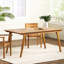 Table d'extérieur en bois 69 po - Finition pour de délicieux repas