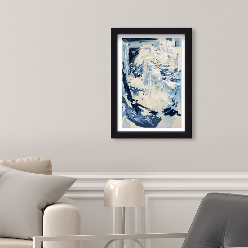 Coastal Feel II Print by Oliver Gal, 11.5"H x 16.5"W, Black Shadowbox