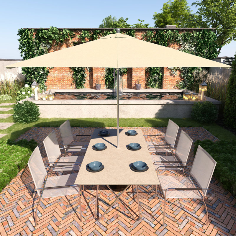 Parasol de terrasse 11 pi, Beige
