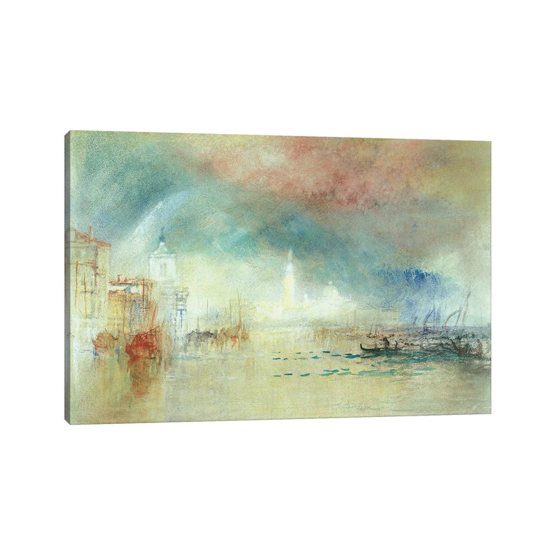 View Of Venice From La Giudecca by J.M.W. Turner - Wrapped Canvas Painting, 66.04 cm H x 45.72 cm W x 1.91 cm D