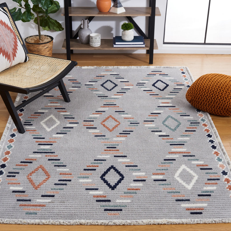 Khallil Performance Geometric Rug, Rectangle 8' x 10'