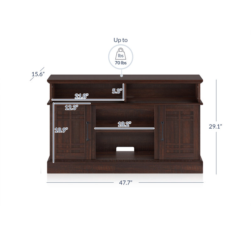 Crédence de rangement l 47,7 po Merrilu