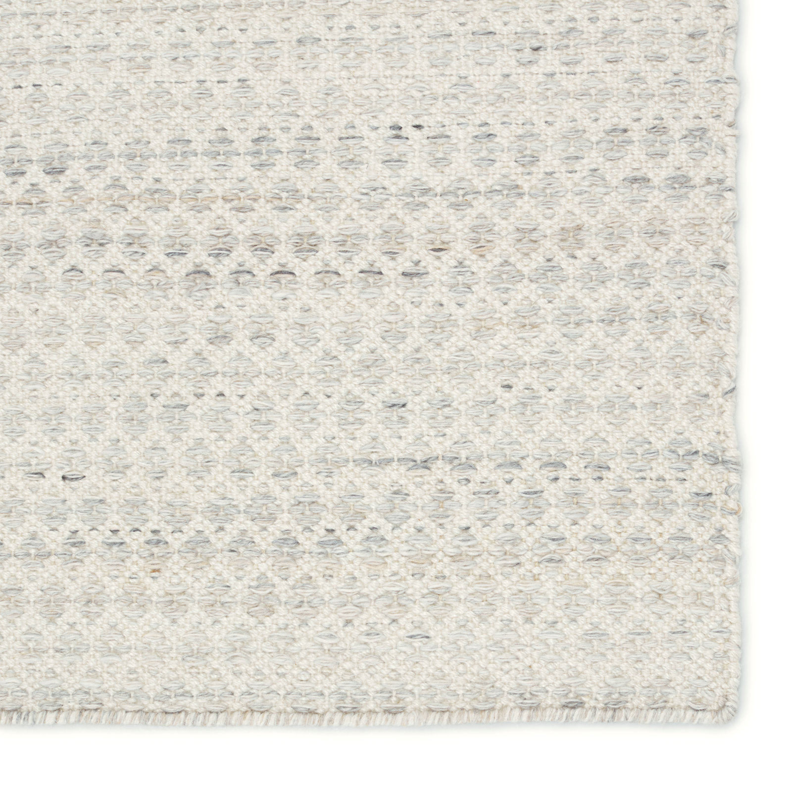 Gino Handmade Performance Cream/Taupe Indoor/Outdoor Rug, Rectangle 2' x 3'