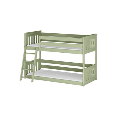 Wooden Bunk Bed Kevin 90x190cm - Compact Elegance for Flexible Living
