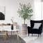 Arbre artificiel dans un pot de fleurs moderne, faux arbre en soie d'eucalyptus (décoration en pot et arbre)-1405887906-1378564217