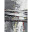 Rayures abstraites industrielles et texturées | Reproduction encadrée-420752093-420752094